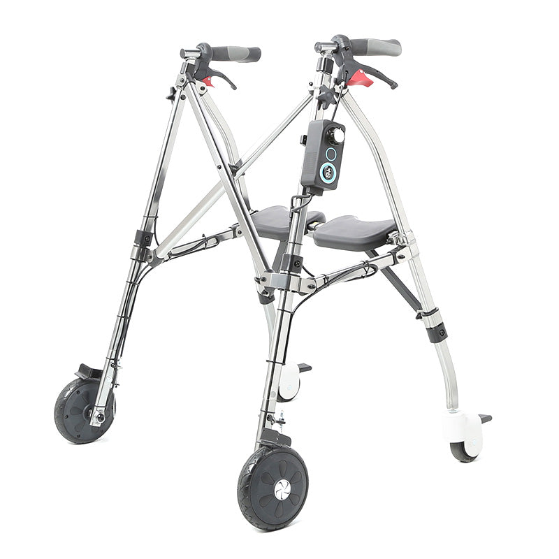 Power resistance Walker with speed control for elderly people