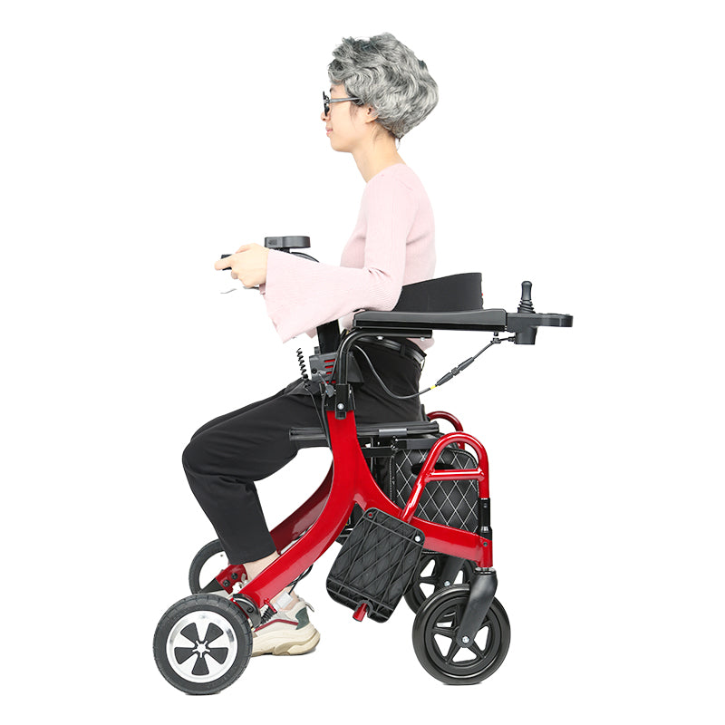 ZUBU Electric Walker Rollator with seat Drive