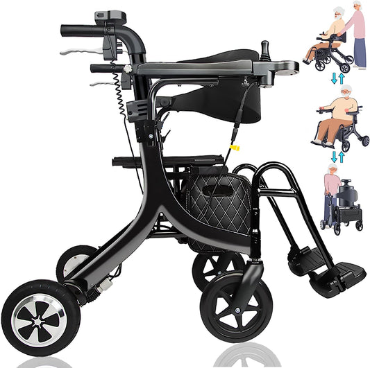 ZUBU All in one Multifunctional Electric Rollator Walker Wheelchair