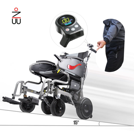 Electric Wheelchair with Power assist