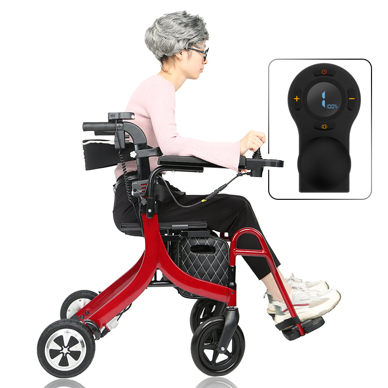 ZUBU Electric Walker Rollator with seat Drive